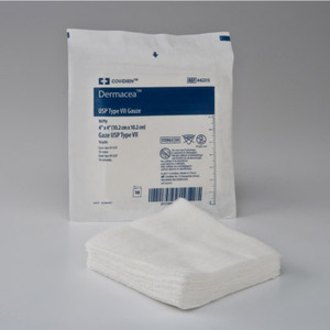 *DISC - USE 500-4412* DRESSINGS GAUZE SPONGES NS 12PLY 4IN X 4IN USP TYPE VII DERMACEA (200/BG 10BG/CS) [150-441209]
