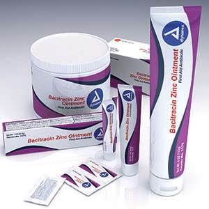 OINTMENTS ANTIBIOTIC BACITRACIN 4OZ TUBE COMPLIANCE SOLN (72/CS) [PH061-4]