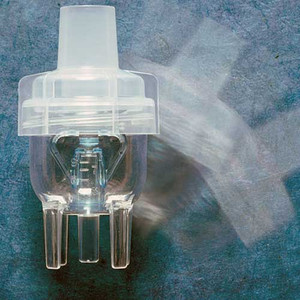 AEROSOL NEBULIZERS HAND HELD KIT DISP W/MOUTHPIECE ANGLED & 7FT TUBING & 6IN TUBE MISTY MAX (50/CS) [304-002458]