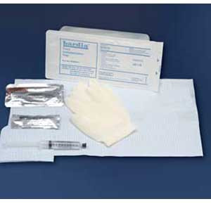 KITS/TRAYS INSERTION FOLEY CATH DISP ST W/10CC PREFILL SYR & PVP SWAB LF BARDIA (20/CS) [BU802010]