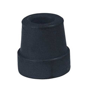 CANES ACCESSORIES TIPS BLACK QUAD .5IN BLACK RETAIL PACK (2PR/BX 24BX/CS) [482-RTL10320BK]