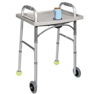 WALKERS ACCESSORIES TRAY W/CUP HOLDER 23INW X 1.5INH X 17IND (EA) [482-10124]