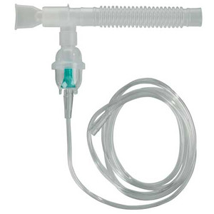 AEROSOL NEBULIZERS HAND HELD KIT DISP W/T ADAPTER MOUTHPIECE 7FT TUBING (50/CS) [482-NEBKIT500]