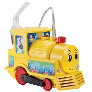 *DISC* NEBULIZERS COMPRESSORS MACHINE CHILD 25-42PSI PISTON DRIVEN TRAIN W/PEDIATRIC MASK & DISP NEB KIT (EA) [482-MQ6008]