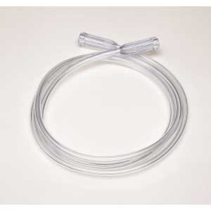 OXYGEN TUBING CLEAR 21FT CRIMP RESIST W/O BPA LF SUNMED (25/CS) [157-2021-21-25]