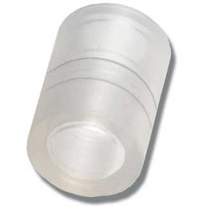 AEROSOL CONNECTOR STR-STYLE 22MM ID X 22MM ID FLEXIBLE SILICONE CLEAR (10/PK) [783-BE101-00-3443]