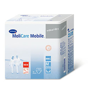 BRIEFS PULL UPS ADULT MOD ABS DISP LF 31-47IN MD WHITE MOLICARE MOBILE EXTRA (14/PK 3PK/CS) [236-915832]