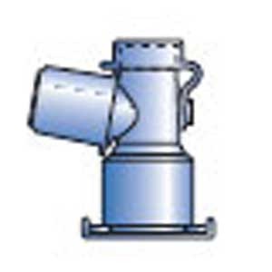 TRACHEOSTOMY TUBE CONNECTOR DUAL AXIS SWIVEL ANGLED ST 15MM (50/CS) [168-525151]