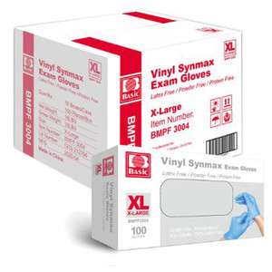 *USE 600-SS14* GLOVES EXAM SYNTH STRETCH VINYL PF DISP LF NS 240MM XL (100/BX 10BX/CS) [600-SS14-CS]