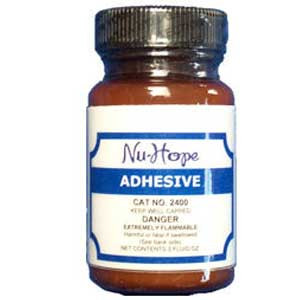 OSTOMY ADHESIVE CEMENT BOND W/BRUSH WTRPRF LF 4OZ JAR NU-HOPE (EA) [715-2400]