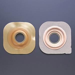 OSTOMY WAFER PRE-SIZED CONVEX 2 1/4IN FLANGE & 1 1/4IN STOMA W/FLEXWEAR RED NEW IMAGE (5/BX 24BX/CS) [HOL15506]