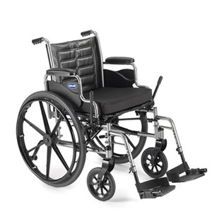 WHEELCHAIR 20IN DET FULL ARMS 250LB CAP TRACER IV (EA) [776-TREX20RFP]