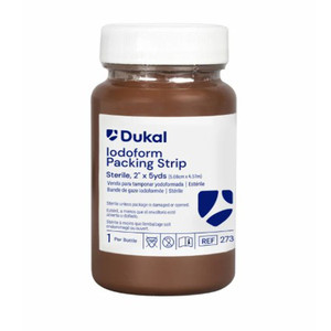 PACKING STRIPS IODOFORM ST 2IN X 5YD (12/CS) [500-IPS4]