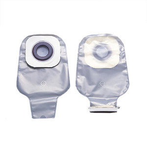 OSTOMY PCH 1PC DRAIN PRE-SIZED 7/8IN W/TAPE TRANS KARAYA 5 (10/BX 24BX/CS) [HOL3608]