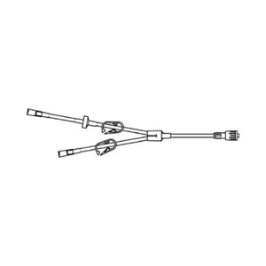 IV EXTENSION SET Y-TYPE FEMALE 10IN BACK CHECK VALVE (50/CS) [BR471980]
