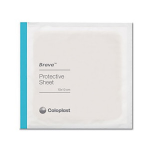 OSTOMY SHEETS CUT-TO-FIT 4IN X 4IN BRAVA (10/BX 32BX/CS) [046-32105]
