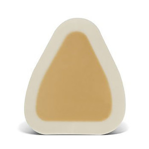 DRESSINGS HYDROCOLLOID BORDER THIN LF ST 4IN X 5IN TRIANGLE DUODERM CGF (5/BX 20BX/CS) [CVT1879-73]