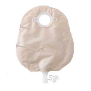 UROSTOMY PCH 2PC DRAIN PRE-SIZED LF 2 1/4IN FLANGE W/SOFT OUTLET NATURA (10/BX 10BX/CS) [CVT4134-38]