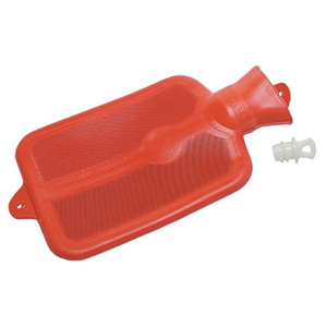 BOTTLES HOT WATER RUBBER W/STOPPER 2QT CAP (12/CS) [075-3868-1]