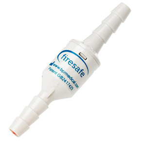 OXYGEN TUBING CONNECTOR VALVE THERMAL FUSE CANNULA OXYSAFE (EA) [400-CV01]