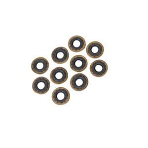 OXYGEN TANK CYLINDER ACCESSORIES REGULATORS WASHER NEO/BRASS (10/BG) [482-SEAL100]