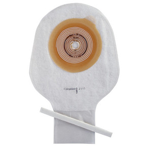OSTOMY PCH 1PC DRAIN CUT-TO-FIT PED 3/8IN-1 3/8IN TRANS ASSURA (10/BX 20BX/CS) [046-2115]