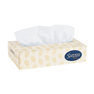TISSUE FACIAL DISP 2PLY SURPASS (100/BX 30BX/CS) [KC21340]