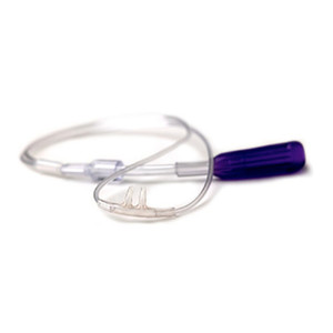 CANNULAS OXYGEN NASAL CURVED TIP INFANT CLEAR W/O TUBING OPTIFLOW JR (20/CS) [437-BC2745-20]