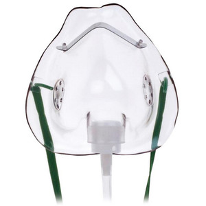 MASKS OXYGEN ADULT MEDIUM CONCENTRATION W/ 7FT CRIMP RESIST TUBING LF TELEFLEX (50/CS) [122-HUD1040-EA]