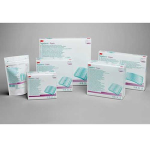 DRESSINGS FOAM HYDROPHILIC NON-ADH LF ST 4IN X 4IN TEGADERM (10/BX 4BX/CS) [3M90601]