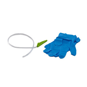 KITS/TRAYS SUCTION TRACH OPEN CATHETERS W/CHIMNEY VALVE DELEE BEVEL TIP GRAD MARKING 2GLV DISP ST 14FR MINI ARGYLE (100/CS) [150-140982]