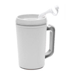 PITCHER/MUG LIDS ONLY PLASTIC DISP F/500-PP3203 INSULATED 34OZ PITCHER GRAY (40/CS) [500-PP3203-L]