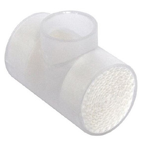 HUMID HEAT MOISTURE EXCHANGERS HME >250-500ML SINGLE OPENNING T-COLLAR CONNECTOR (30/BX 27BX/CS) [400-HME1]