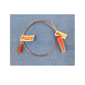 ENTERAL G-TUBE EXT SET CUSTOM 60IN W/ORANGE STRIPE (50/BX) [755-ND24EO-HF]