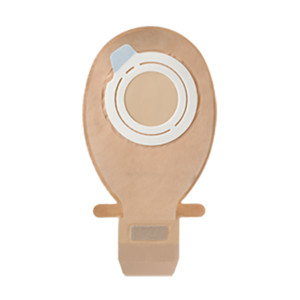 OSTOMY PCH 2PC DRAIN PRE-SIZED 11 /12IN TRANS MAXI RED COUPLING SENSURA FLEX (20/BX 16BX/CS) [046-11512]