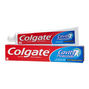 TOOTHPASTE FLUORIDE ANTICAVITY MD 1OZ REG FLAVOR COLGATE (24/CS) [CTP630424]