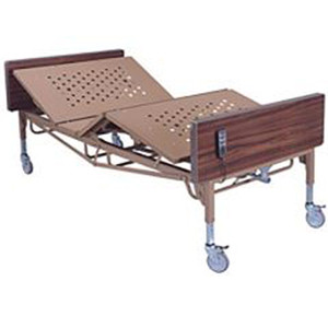 BEDS BARIATRIC FULL-ELEC PAN DECK 600LB CAP W/T RAILS 42W X 88INL (1PKG/PALLET) [500-BB600-TRAIL]