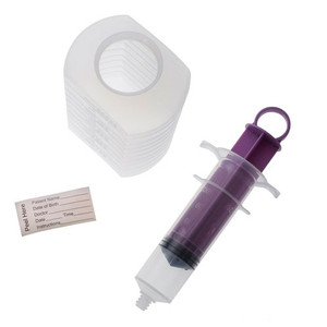 KITS ENTERAL/IRRIGATION ENFIT DISP NS W/60CC PISTON SYRINGE LF COMPLIANCE SOLN (30/CS) [600-ES60F]