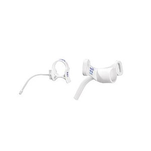 TRACHEOSTOMY TUBE PEDIATRIC ST W/OBTURATOR AND NECK STRAP LF CUFFED SZ 5.0MM-55MM ADJ TRACOE MINI (EA) [730-355-5.0-C55]