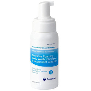 SHAMPOOS HAIR & BODY FOAM NO RINSE 3N1 8OZ UNSCENTED BEDSIDE CARE (12/CS) [122-COI67146]