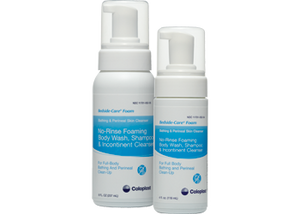 SHAMPOOS HAIR & BODY FOAM NO RINSE 3N1 4OZ BEDSIDE CARE (36/CS) [046-7143]