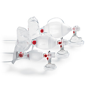 RESUSCITATORS MANUAL PULMONARY (MPR) AMBU ADULT DISP W/MASK BAG & PEEP VALVE SPUR II (6/CS) [124-523611017]