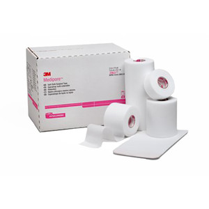 TAPES SURGICAL CLOTH/SILK LF NS 6IN X 10YD MEDIPORE H (16RL/CS) [3M2966S]