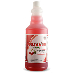 CLEANERS ODOR ELIMINATORS CHERRY RTU SPRAY SENSATION 1 GAL MADE USA (4GAL/CS) [500-ESS01-G4]