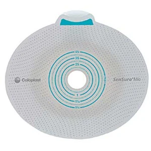 OSTOMY PCH 2PC DRAIN PRE-SIZED 1 3/8IN W/TABS RED SENSURA MIO CLICK (5/BX 42BX/CS) [046-10515]
