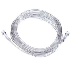 OXYGEN TUBING CLEAR 14FT CRIMP RESIST W/O BPA LF SUNMED (50/CS) [157-2014-14-50]