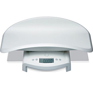 SCALES DIGITAL PORTABLE BATTERY OPERATED 2-IN-1 TRAY CONVERTS TO FLOOR SCALE 44LB CAP INFANT/CHILD SECA (EA) [905-354]