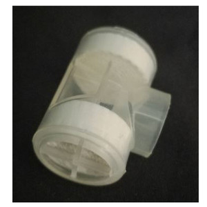 HUMID HEAT MOISTURE EXCHANGERS HME >25ML SINGLE OPENING T-COLLAR CONNECTOR MADE USA (50/BX 10BX/CS) [400-HME1-EA]