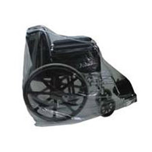BAGS WHEELCHAIR/EQUIPMENT DISP CLEAR 1MIL 50IN X 45IN (250/RL 1RL/BX) [500-BAG-WC]
