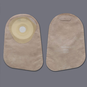 OSTOMY PCH 1PC DRAIN PRE-SIZED 1IN BEIGE PREMIER (5/BX 24BX/CS) [HOL8292]